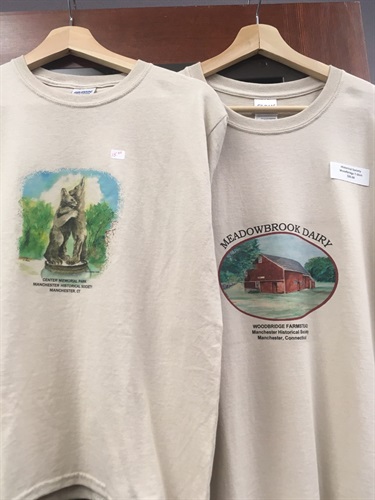 Historical Society Tshirts, ($15-$20) (sz. M-XL)