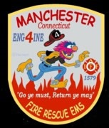 Manchester Connecticut Engine Company Logo
