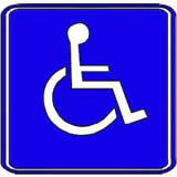Wheelchair symbol