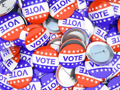 vote pins