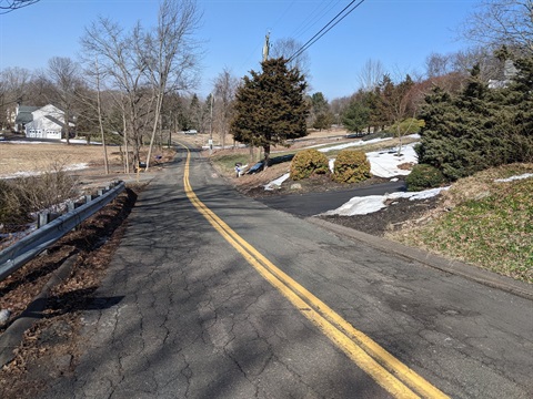 Gardner Street looking north towards Wyneding Hill Rd