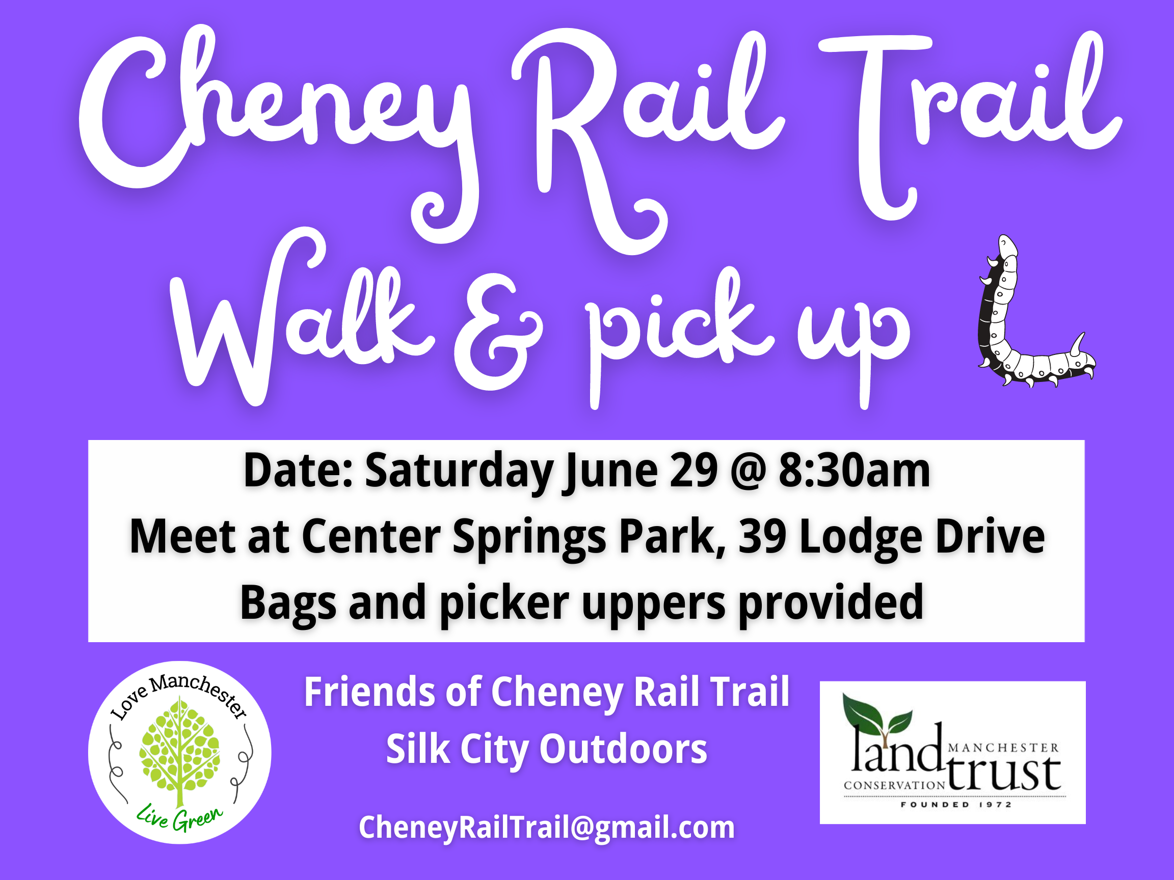 Cheney Rail Trail Walk & Pick Up (6-29-24)