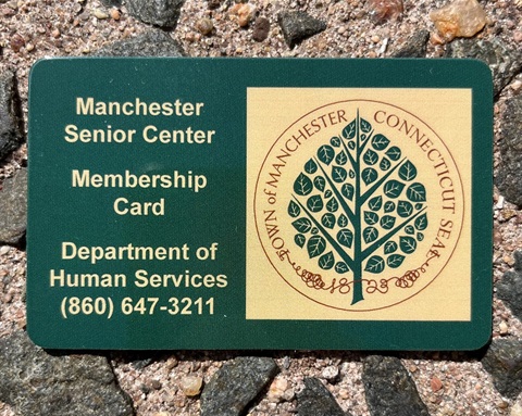 Manchester Senior Center Membership Card