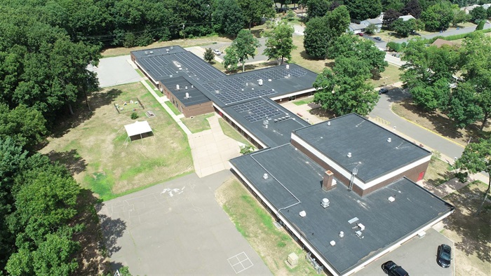 Solar panels on Martin Elementary