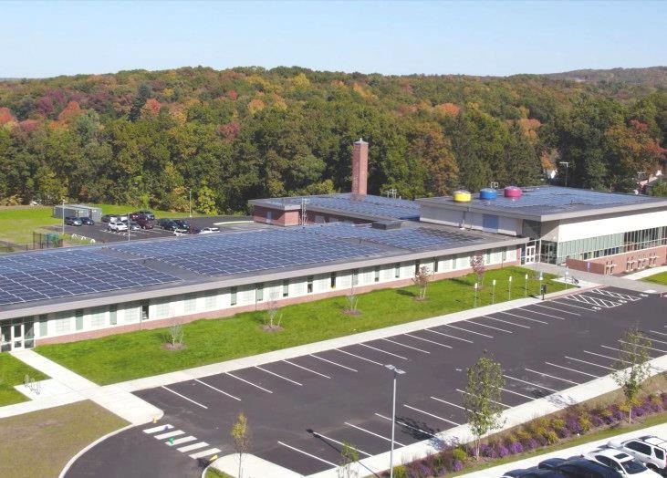 Solar panels on Buckley Elementary